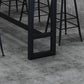 Industrial Solid Wood Bar Table Set 1/2/3/7 Pieces Counter Table with Upholstered Stools Clearhalo 'Bar Furniture' 'furn' 'furn_home_bar_bar_sets' 'Furniture' 'Home Bars & Bar Sets' 'home_bar_bar_sets' 'Kitchen & Dining Furniture' 1200x1200_2de5246b-516c-439f-aebc-71a7cf7e5869