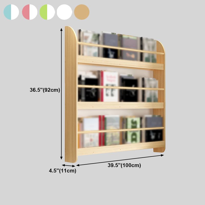 3-Shelf Wooden Floating Bookcase Contemporary Wall Mounted Bookshelf Clearhalo 'Bookcases' 'furn' 'furn_bookcases' 'Furniture' 'furniture_bookcases' 'kitchen' 'kitchen_bookcases' 'Living Room Furniture' 'Office Furniture' 1200x1200_2de5d800-8903-4ea5-9766-80610279ef36