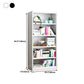 Metal Closed Back Bookshelf Modern Standard -Speicherbuchhandel
