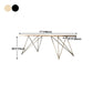 Rectangle 4 Legs Luxury Dining Table Solid Wood Fixed Table for Kitchen Clearhalo 'Dining Tables & Seating' 'Dining Tables' 'dining_table' 'furn' 'furn_dining_table' 'Furniture' 'furniture_dining_table' 'Kitchen & Dining Furniture' 'kitchen' 'kitchen_dining_table' 1200x1200_2deed005-c549-42b6-91bd-5286dab8e0ae