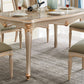 Mid-Century Rectangle Standard Dining Table Solid Wood Kitchen Dining Table with 4 Legs Base Clearhalo ' dining_table' 'Dining Tables & Seating' 'Dining Tables' 'furn' 'furn_dining_table' 'Furniture' 'furniture_dining_table' 'Kitchen & Dining Furniture' 'kitchen&dining_furn' 'kitchen' 'kitchen_dining_table' 1200x1200_2df087e4-8e6f-47cf-884e-3c9e056bf4e2