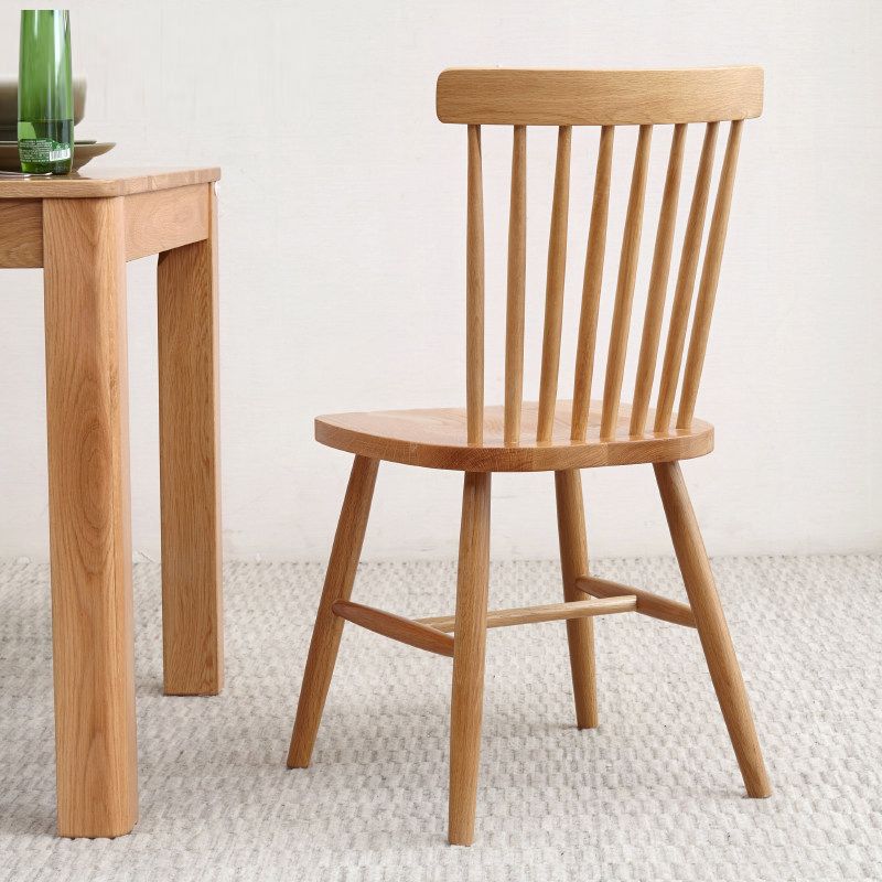 Modern Kitchen Wood Square Dining Chair Windsor Back Side Chair for Home Use Clearhalo ' kitchen&dining_furn' 'Dining Chairs' 'Dining Tables & Seating' 'dining_chair' 'Furniture' 'furniture_dining_chair' 'Kitchen & Dining Furniture' 'kitchen' 1200x1200_2df72010-7306-4ea2-b11f-c75c5e106131