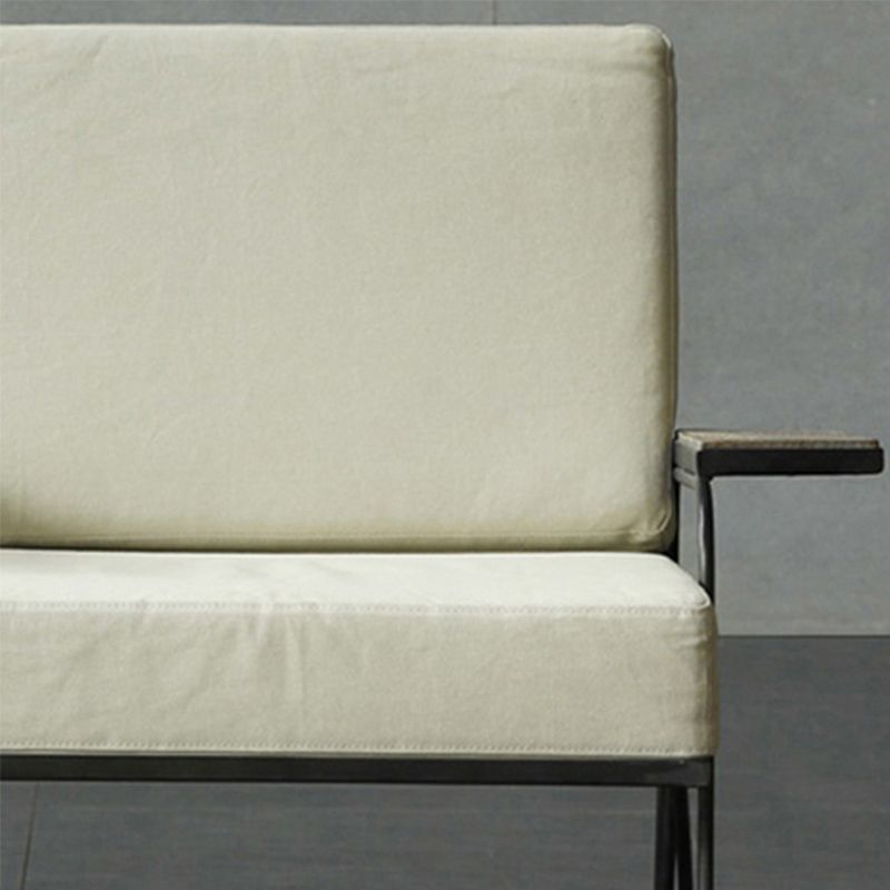 Nordic Arms Included Square Arms Cushion Back Accent Armchair