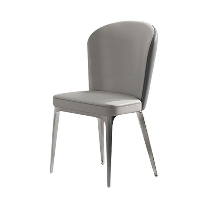 Nordic 1/4/5/7 Pieces Rectangle Dining Set Sintered Stone Top Table with Leather Chairs Clearhalo 'Dining Room Sets' 'Dining Tables & Seating' 'dining_room_set' 'furn' 'furn_dining_room_set' 'Furniture' 'furniture_dining_room_set' 'Kitchen & Dining Furniture' 'kitchen&dining_furn' 'kitchen' 1200x1200_2df7d29b-6b59-4340-96b7-077f43e38348