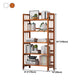 Contemporary Manufactured Wood Etagere Bookshelf Vertical Open Bookcase Clearhalo 'Bookcases' 'furn' 'furn_bookcases' 'Furniture' 'furniture_bookcases' 'Office Furniture' 1200x1200_2df8ea83-931a-4ba0-8caf-f5a65871c0f7