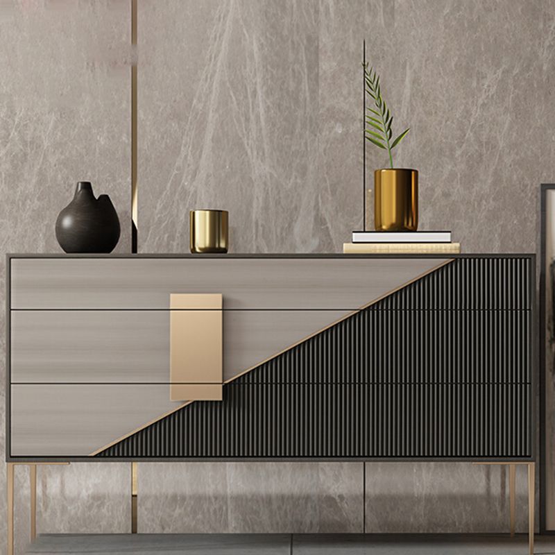 Contemporary Style Ash Wood Storage Sideboard Cabinet with Drawers Clearhalo 'buffet_sideboard' 'Buffets & Sideboards' 'furn' 'furn_buffet_sideboard' 'Furniture' 'Kitchen & Dining Furniture' 1200x1200_2dfa00ac-7add-4694-95df-6e249fad32d3