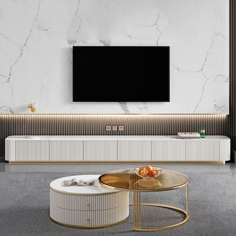 Afgesloten opbergconsole Moderne tv-mediaconsole met 6 lades