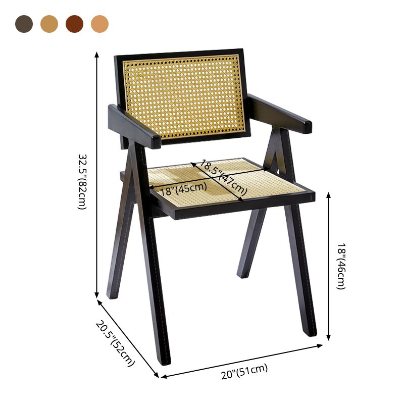 Modern Style Wooden Dining Chairs Open Back Dining Side Chairs for Kitchen Clearhalo ' kitchen&dining_furn' 'Dining Chairs' 'Dining Tables & Seating' 'dining_chair' 'furn' 'furn_dining_chair' 'Furniture' 'furniture_dining_chair' 'Kitchen & Dining Furniture' 'kitchen' 1200x1200_2dfeebf3-a4d3-461b-a0cf-061ee25cdb73