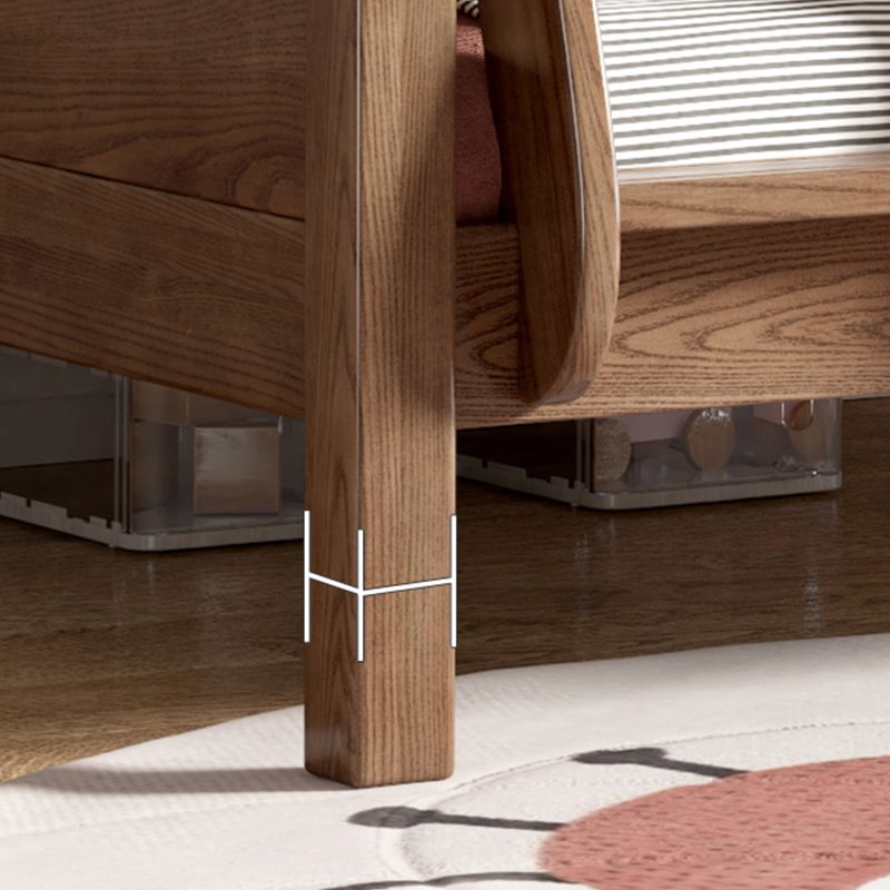 Modern Solid Wood Bunk Bed Mattress Included Bed with Custom Legs