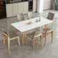 Rectangle Contemporary Dining Room Table White Sintered Stone Table with Ash Solid Wood Base Clearhalo ' dining_table' 'Dining Tables & Seating' 'Dining Tables' 'furn' 'furn_dining_table' 'Furniture' 'furniture_dining_table' 'Kitchen & Dining Furniture' 'kitchen&dining_furn' 'kitchen' 'kitchen_dining_table' 1200x1200_2e0116d5-a841-478b-a7a5-4bc63a48c5b2