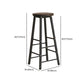 Industrial Bar Table Set 1/5/9 Pieces Solid Wood Pub Table Set for Indoor Clearhalo 'Bar Furniture' 'furn' 'furn_home_bar_bar_sets' 'Furniture' 'Home Bars & Bar Sets' 'home_bar_bar_sets' 'Kitchen & Dining Furniture' 1200x1200_2e03b74f-f9c4-4671-a6a8-c4258f774dbb