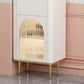 Commode classique de coffre de rangement de Glam de coffre de stockage en pierre de largeur de 11,7 pouces