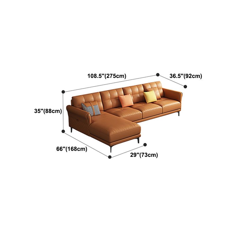 Braccio quadrato resistente alle macchie contemporanee Cuscino stazionario
