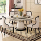Pedestal Casual Comedor Cocina Muebles para el hogar Mesa de cena redonda