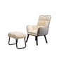 Linen Arms Included Chair 27.5"L x 20.8"W x 39.3" H Chair for Living Room Clearhalo 'Accent Chairs' 'accent_chairs' 'Chairs & Seating' 'furn' 'furn_accent_chairs' 'Furniture' 'Living Room Furniture' 1200x1200_2e0af35e-9ac9-4148-b152-e10948fb8a54