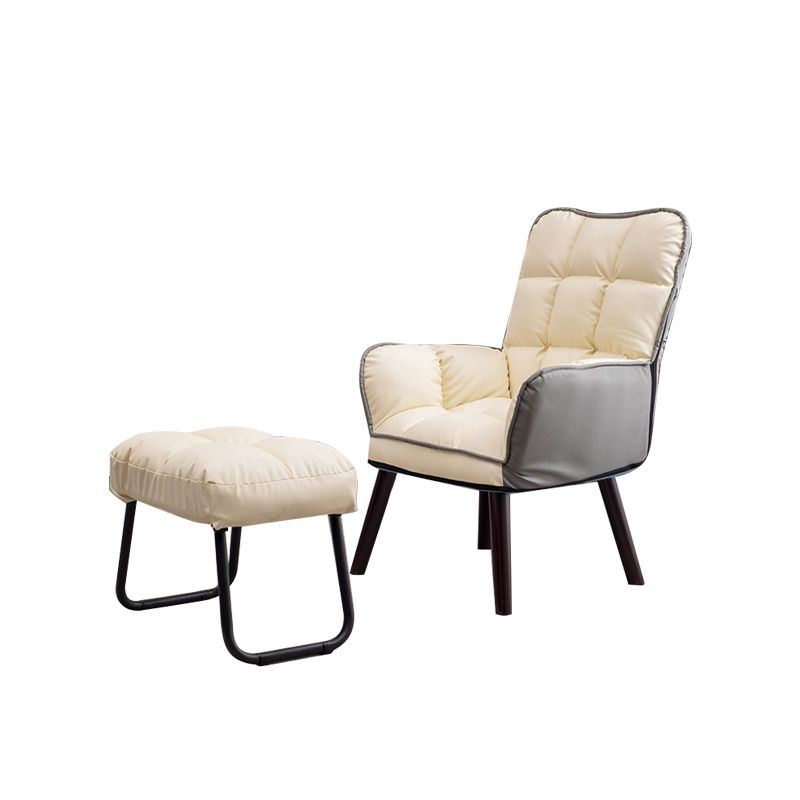 Linen Arms Included Chair 27.5"L x 20.8"W x 39.3" H Chair for Living Room Clearhalo 'Accent Chairs' 'accent_chairs' 'Chairs & Seating' 'furn' 'furn_accent_chairs' 'Furniture' 'Living Room Furniture' 1200x1200_2e0af35e-9ac9-4148-b152-e10948fb8a54
