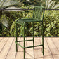Industrial Low Back Counter Stool Metal Counter Stools for Home Use