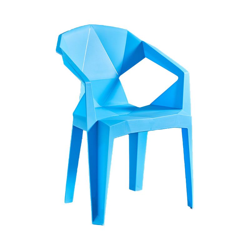 Modern Style Stackable Chairs Dining Arm Chair with Plastic Legs for Kitchen Clearhalo ' kitchen&dining_furn' 'Dining Chairs' 'Dining Tables & Seating' 'dining_chair' 'furn' 'furn_dining_chair' 'Furniture' 'furniture_dining_chair' 'Kitchen & Dining Furniture' 'kitchen' 1200x1200_2e0cb35f-3a17-4955-b405-4aa2e104418a