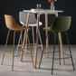 Contemporary Macaroon Counter Stools Armless Plastic Indoor Bar Stool with Iron Base Clearhalo 'Bar Furniture' 'Bar Stools' 'bar_stools' 'furn' 'furn_bar_stools' 'furniture_bar_stools' 'Kitchen & Dining Furniture' 'kitchen&dining_furn' 'kitchen' 'kitchen_furn' Furniture' 1200x1200_2e0ea682-f6f0-4fd0-9307-0150b71ed08c