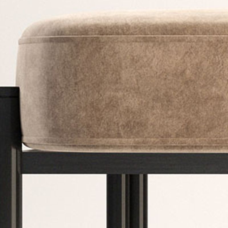 Scandinavian Style Upholstered Side Chairs Open Back Dining Side Armless Chair Clearhalo ' kitchen&dining_furn' 'Dining Chairs' 'Dining Tables & Seating' 'dining_chair' 'furn' 'furn_dining_chair' 'Furniture' 'furniture_dining_chair' 'Kitchen & Dining Furniture' 'kitchen' 1200x1200_2e141b5b-2d2e-4d7d-b136-c1f32109ea08