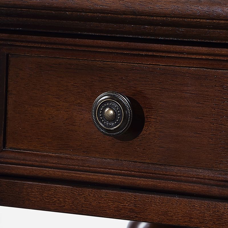 55.1"height Brown/ White Wood Makeup Vanity with Drawers and Mirror Clearhalo 'Bedroom Furniture' 'furn' 'furn_makeup_vanities' 'Furniture' 'Makeup Vanities' 'makeup_vanities' 1200x1200_2e143543-a873-4da5-b958-480bc0ed6377