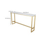 Glam Style Rectangle Bar Table Faux Marble Bar Dining Table for Living Room Clearhalo 'Bar Furniture' 'Bar Tables' 'bar_tables' 'furn' 'furn_bar_tables' 'Furniture' 'Kitchen & Dining Furniture' 1200x1200_2e1474f7-1f38-45ce-bea8-de8ea0207e8e