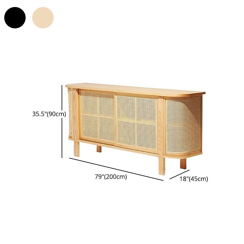 35.43 "H Sideboard zeitgenössischer Stil Masster Holz Speiseselut für Küche und Wohnzimmer