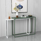 Console Ironcraft Resistente al graffio Tabella 30.70 "Accento rettangolo contemporaneo alto