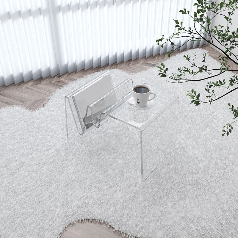 Glam Side Table Acrylic Pedestal Accent Side Table for Bedroom Clearhalo 'Coffee & Accent Tables' 'End & Side Tables' 'end_side_tables' 'furn' 'furn_end_side_tables' 'Furniture' 'Living Room Furniture' 1200x1200_2e1effc4-1e27-4f49-92e6-d9d316a99f6b