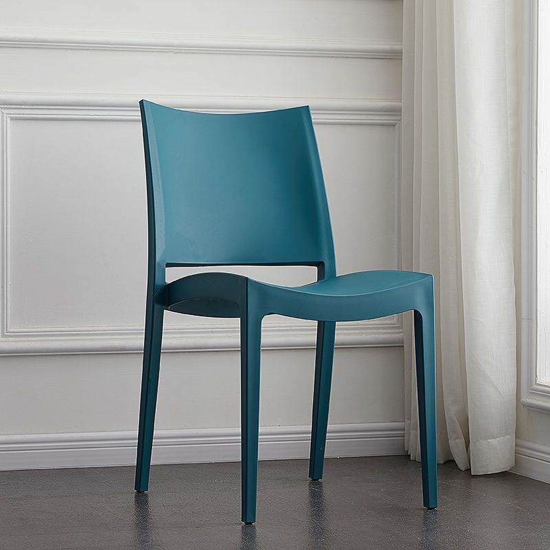 Eetkamer binnenstoel plastic armloos dineren accentstoel