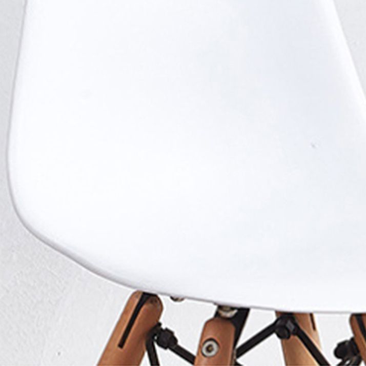 Wood Scandinavian Dining Room Side Chair Solid Back Dining Armless Chair Clearhalo ' kitchen&dining_furn' 'Dining Chairs' 'Dining Tables & Seating' 'dining_chair' 'Furniture' 'furniture_dining_chair' 'Kitchen & Dining Furniture' 'kitchen' 1200x1200_2e1fb1f7-813a-4a93-9649-2c3c4b25f8b9