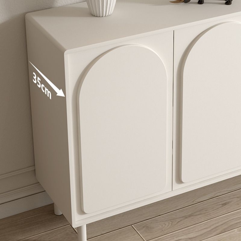 37.4"Tall White Wooden Cabinet , 3- Drawer Rectangle Accent Cabinet Clearhalo 'Cabinets & Chests' 'cabinets_chests' 'furn' 'furn_cabinets_chests' 'Furniture' 'Living Room Furniture' 1200x1200_2e2168df-b574-43a2-8205-c4f5efa79283