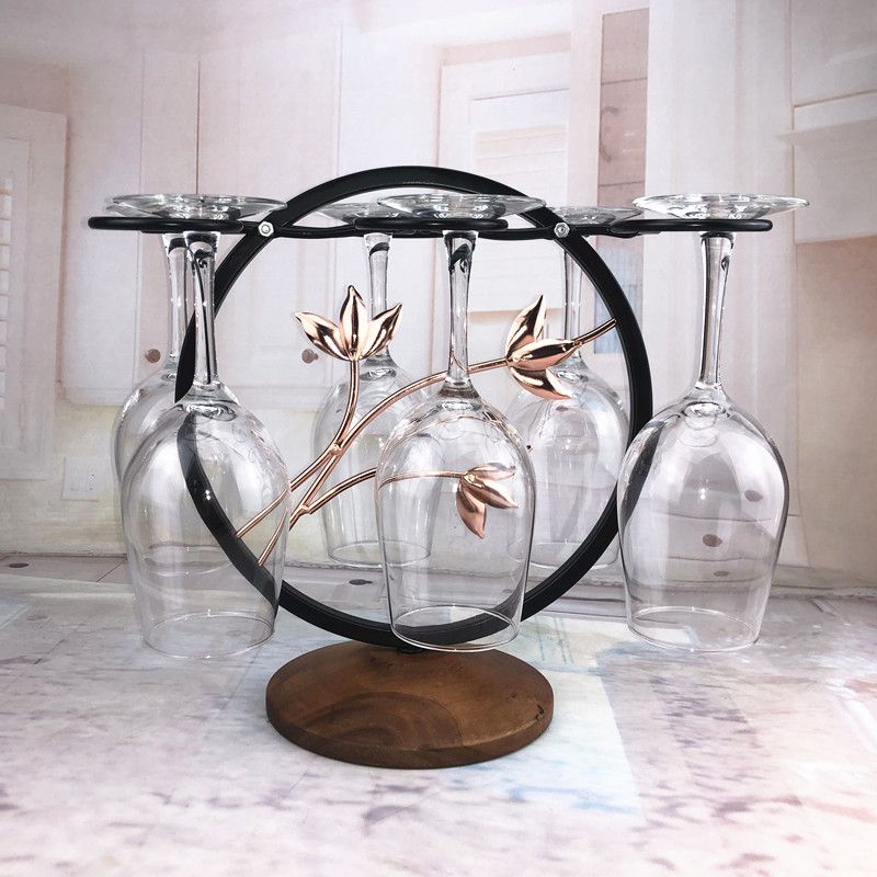 工業用メタルワインラックテーブルトップまたはキッチン用カウンタートップガラスラック