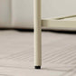 Table de cocktail ronde en verre, table basse en fer à 4 pieds avec étagère