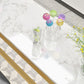 Glam Style Rectangle Bistro Set 1/5/9 Pieces Faux Marble Bar Table Set Clearhalo 'Bar Furniture' 'furn' 'furn_home_bar_bar_sets' 'Furniture' 'Home Bars & Bar Sets' 'home_bar_bar_sets' 'Kitchen & Dining Furniture' 1200x1200_2e273060-4416-46c3-aa2d-314221ff4255