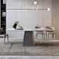 Luxury Sintered Stone Top Dining Table Rectangle White Table with Pedestal Clearhalo ' dining_table' 'Dining Tables & Seating' 'Dining Tables' 'furn' 'furn_dining_table' 'Furniture' 'furniture_dining_table' 'Kitchen & Dining Furniture' 'kitchen&dining_furn' 'kitchen' 'kitchen_dining_table' 1200x1200_2e28502e-f26f-426f-9078-e40aa92d99d5