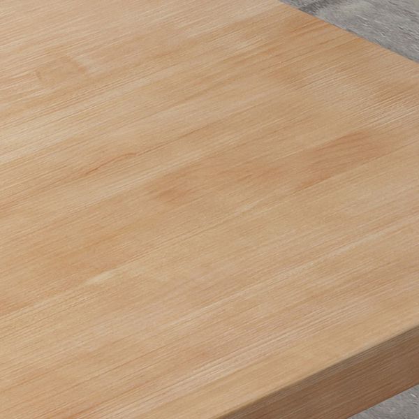 Industrial Pine Solid Wood Dining Table Brown Rectangle Table with Sled Base for Dinning Room Clearhalo ' dining_table' 'Dining Tables & Seating' 'Dining Tables' 'furn' 'furn_dining_table' 'Furniture' 'furniture_dining_table' 'Kitchen & Dining Furniture' 'kitchen&dining_furn' 'kitchen' 'kitchen_dining_table' 1200x1200_2e2d90eb-edce-413d-938d-7cf0baa44563