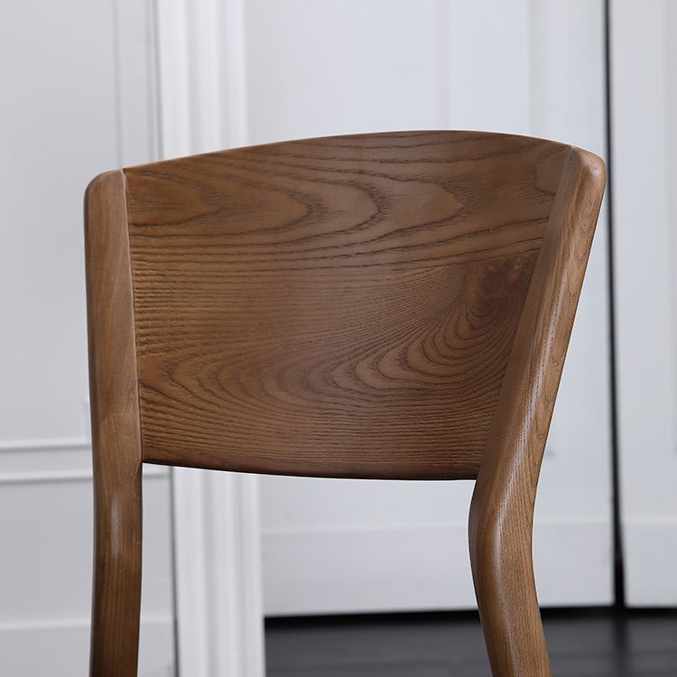 Contemporary Open Back Dining Side Chair Armless Wooden Legs Side Chairs Clearhalo ' kitchen&dining_furn' 'Dining Chairs' 'Dining Tables & Seating' 'dining_chair' 'furn' 'furn_dining_chair' 'Furniture' 'furniture_dining_chair' 'Kitchen & Dining Furniture' 'kitchen' 1200x1200_2e2e705f-4aca-40d4-847d-726e911f0995