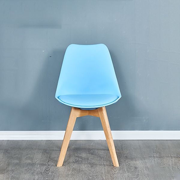 Leather Scandinavian Home Side Chair Matte Finish Parsons Dining Chair (Set of 4) Clearhalo ' kitchen&dining_furn' 'Dining Chairs' 'Dining Tables & Seating' 'dining_chair' 'Furniture' 'furniture_dining_chair' 'Kitchen & Dining Furniture' 'kitchen' 1200x1200_2e309686-d790-4625-9d18-9186e537c619