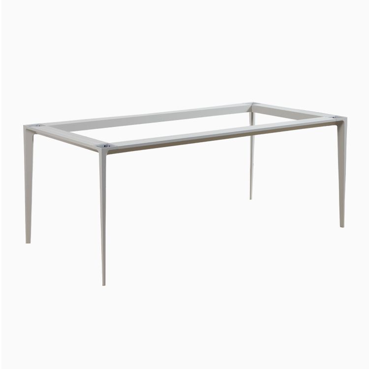 Contemporary Sintered Stone Standard Dining Set Rectangle Kitchen Dining Set in White Clearhalo 'Dining Room Sets' 'Dining Tables & Seating' 'dining_room_set' 'furn' 'furn_dining_room_set' 'Furniture' 'furniture_dining_room_set' 'Kitchen & Dining Furniture' 'kitchen&dining_furn' 'kitchen' 1200x1200_2e30a40b-cc45-415c-bae7-99afbba17e06