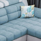 Sewn Pillow Back Sofa with Ottoman Included and Storage for Four People Clearhalo 'Furniture' 'furniture_sectionals' 'Living Room Furniture' 'Sectionals' 1200x1200_2e338210-69e2-4391-bf37-17666ef2e6a6