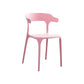 Nordic Armrest Stackable Chair with Acrylic Legs for Dining Room