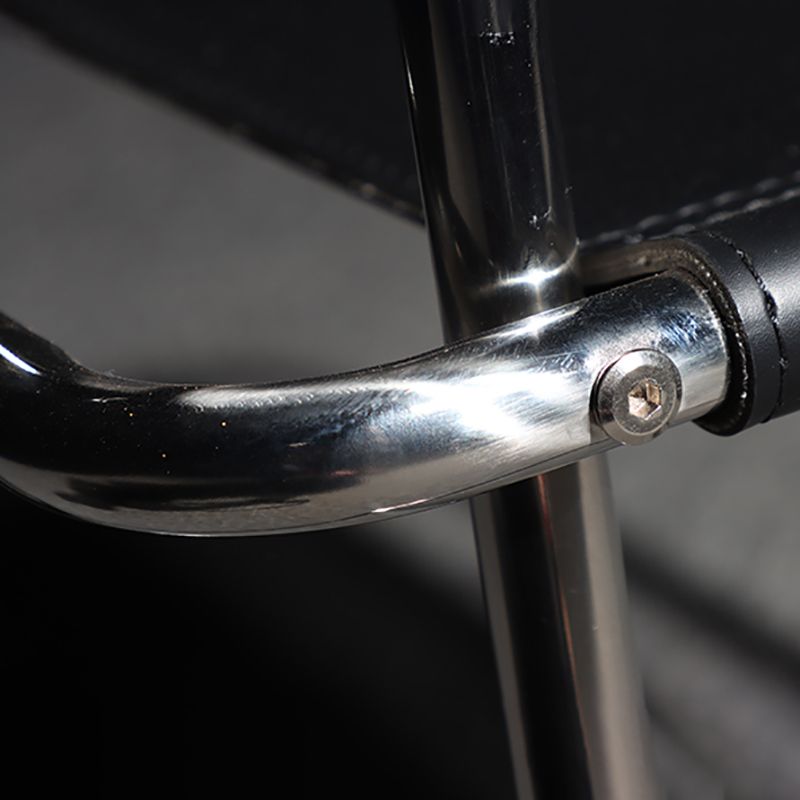 Sedia task in pelle finta moderna sedia di lavoro senza braccio posteriore