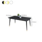 Modern 4 Legs Pedestal Dining Table Stone Table for Dining Room