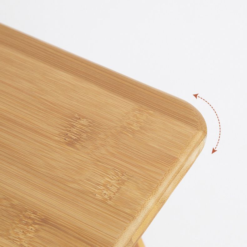 Zeitgenössischer rechteckiger Laptop -Schreibtisch faltete Holzschreiberschreibtisch faltet