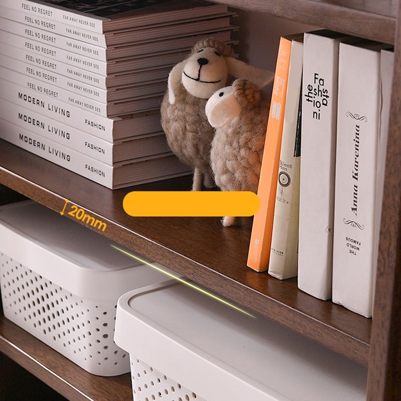 Modern Open Back boekenplank houten boekenkast met planken voor studieruimte