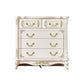 17.71" Wide Accent Chest White Rectangle Standard Chest with Drawers