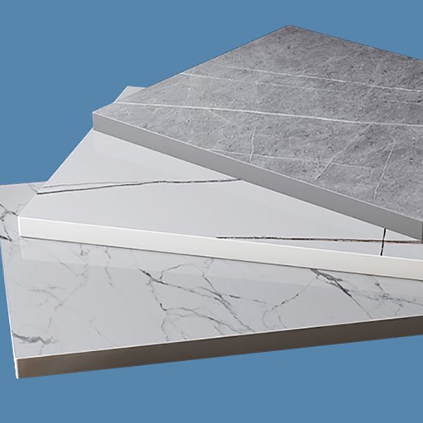 Zeitgenössischer grauer Make -up -Tisch mit Schubladen 14,96 W x 29,52 "H für Schlafzimmer