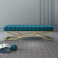 Modern Colorful Rectangle Bench Wool Seating Bench with Legs for Bedroom Clearhalo 'Benches' 'Chairs & Seating' 'furn' 'furn_benches' 'Furniture' 'Living Room Furniture' 1200x1200_2e433248-ec68-48ca-a168-59c8392777f9