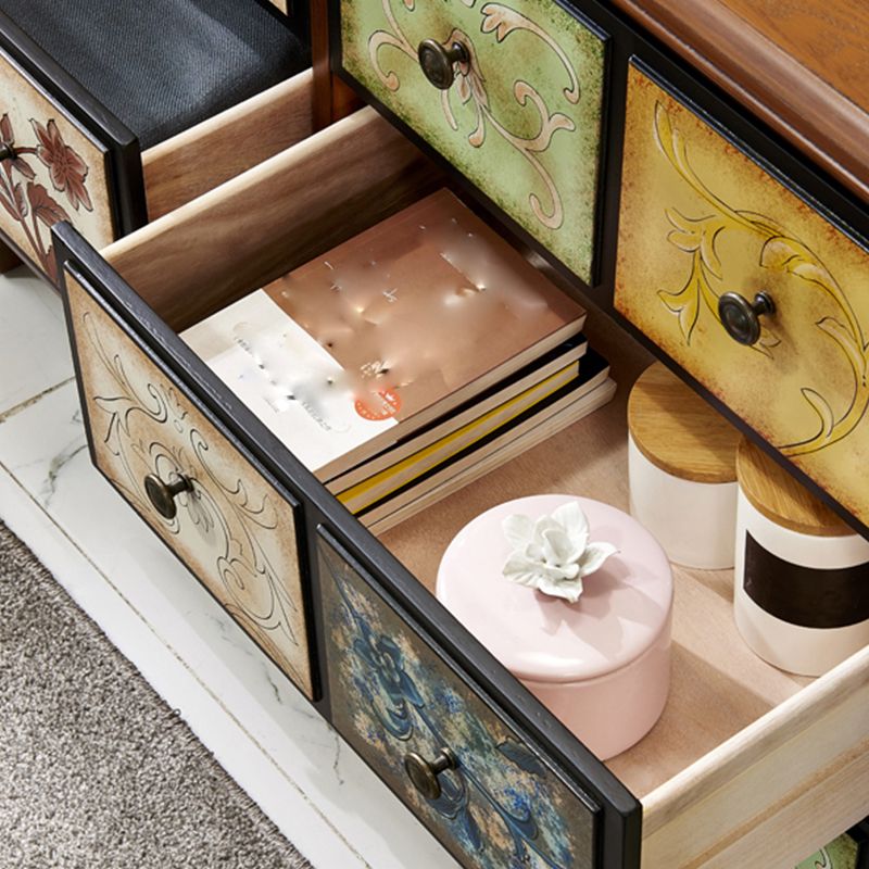 American Traditional Wooden Chest Home Storage Chest with Drawers Clearhalo 'Bedroom Furniture' 'Dressers & Chests' 'dressers_chests' 'furn' 'furn_dressers_chests' 'Furniture' 1200x1200_2e452abf-1ac1-4709-af55-0463f8a65dc5